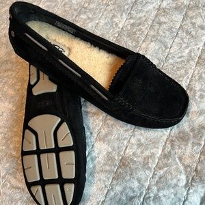 Ugg suede loafers, size 8.5, never worn